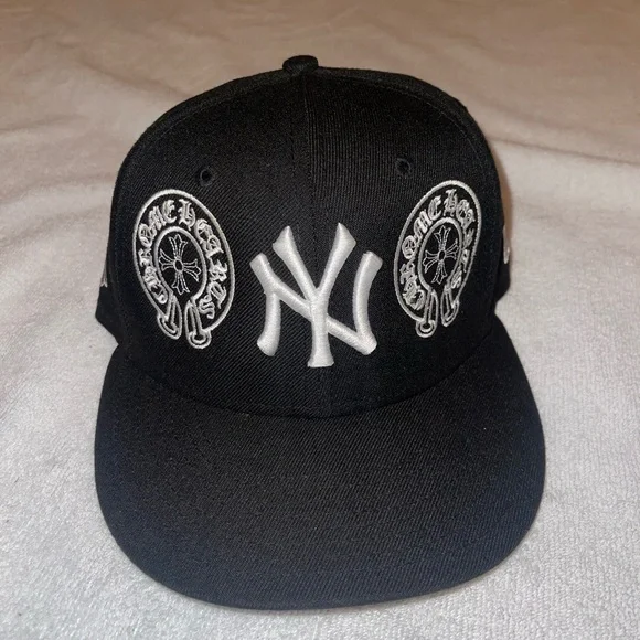 New Era | Accessories | Custom Yankees Chrome Hearts Fitted New 